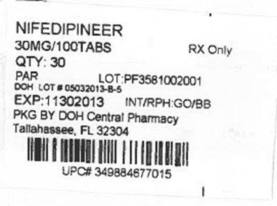 Label Image For 30mg (30mg 100mg Par)